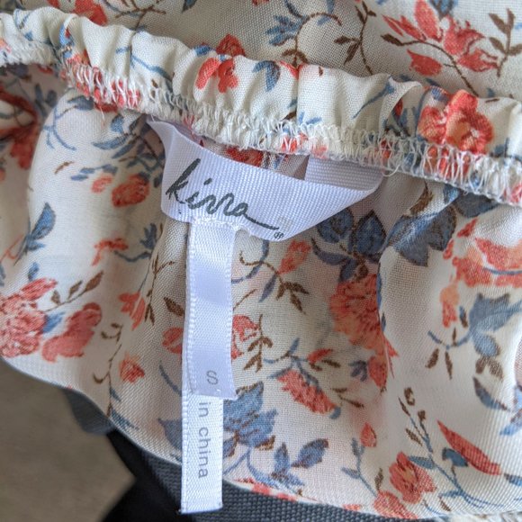 Kirra Floral Boho Beachy Tank Top - Picture 6 of 6